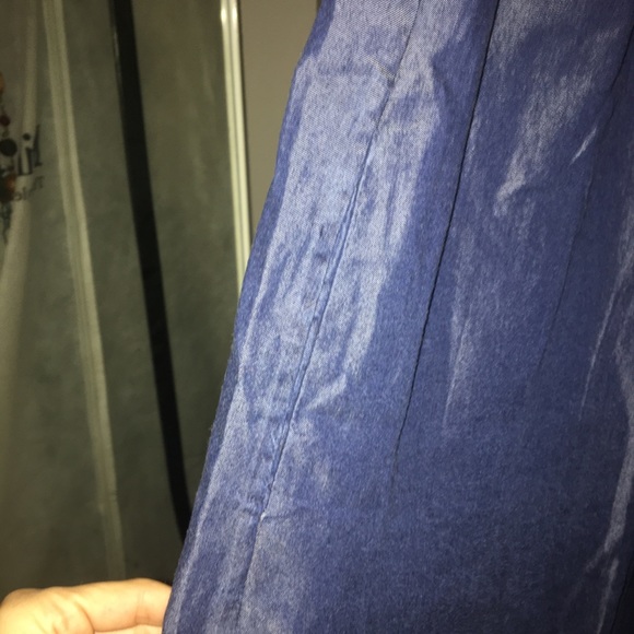 Gap S NWT chambray looking dress - Picture 5 of 7